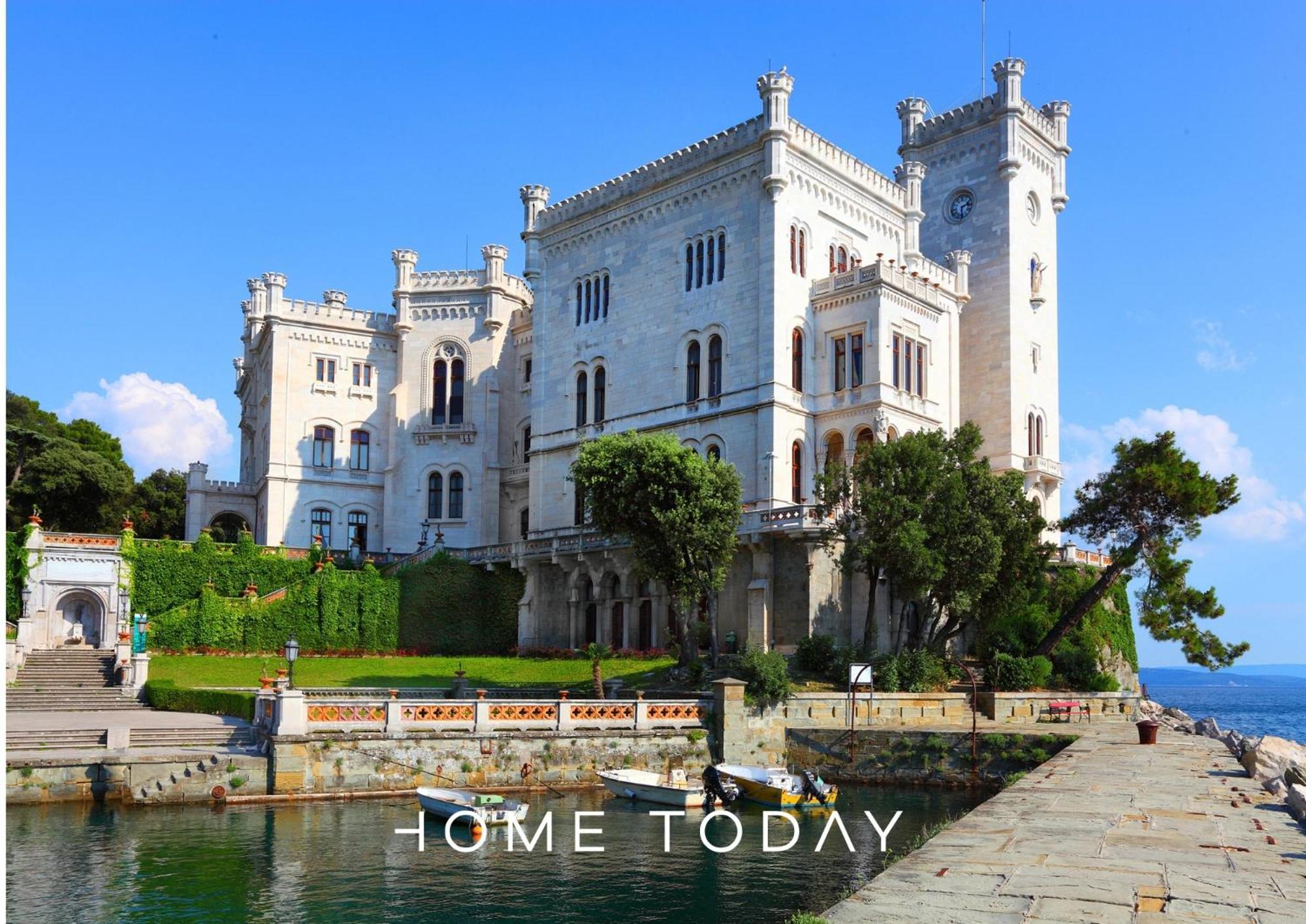 Ht - Loft Al Castello Di Miramare Con Vista Lejlighed Grignano  Eksteriør billede